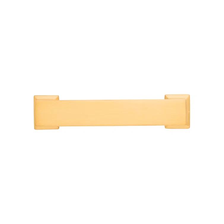 Belwith Keeler Cambridge Collection Pull 3-3/4 Inch (96Mm) Center To Center Brushed Golden Brass Finish