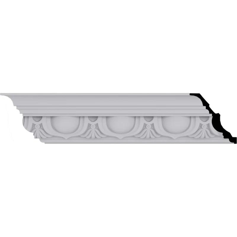 Ekena Millwork 5 5/8"H x 5 1/4"P x 7 5/8"F x 94 1/2"L, (6" Repeat), Artis Crown Moulding