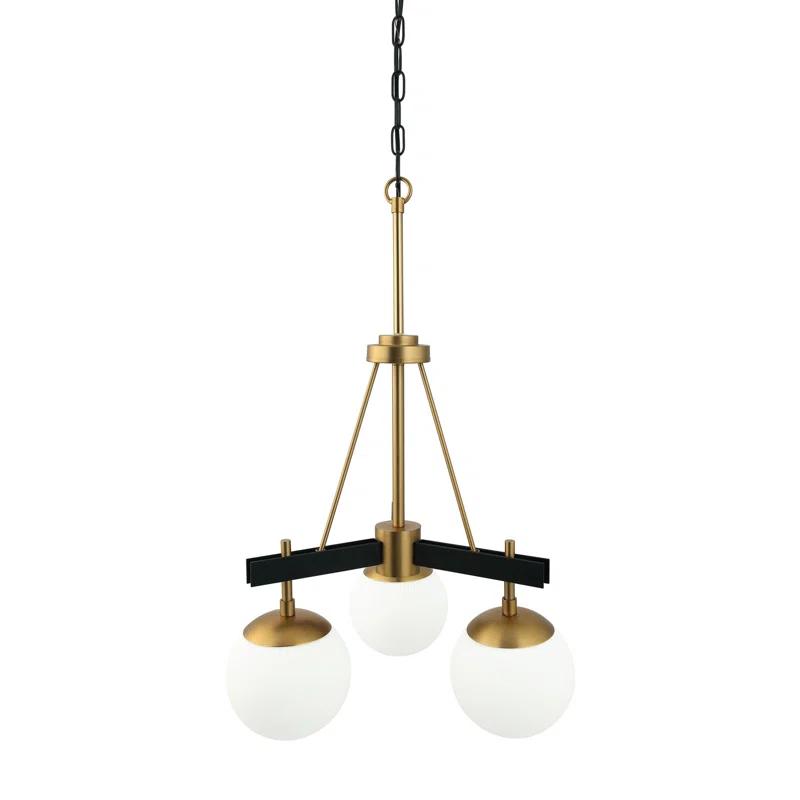 Allie 3 - Light Dimmable Globe Chandelier
