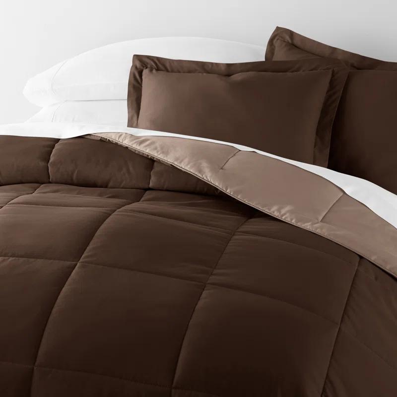 Becky Cameron Reversible Down-Alternative Comforter Bedding Set