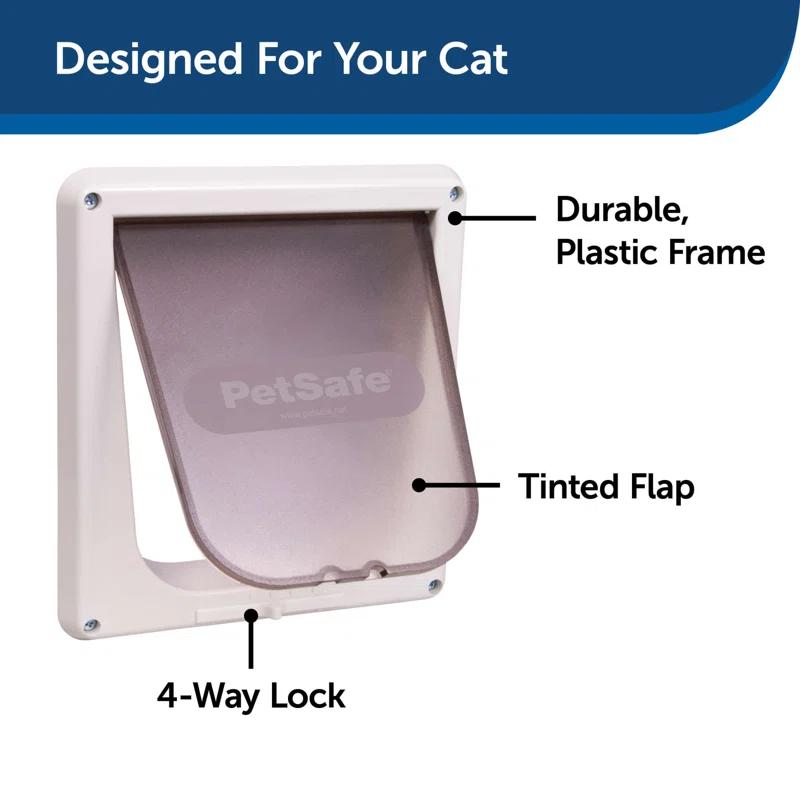 PetSafe® 4-Way Locking Interior Cat Door