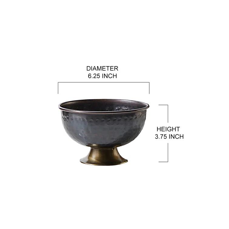 Williston Forge Murley Copper / Copper Plated Decorative Bowl 1