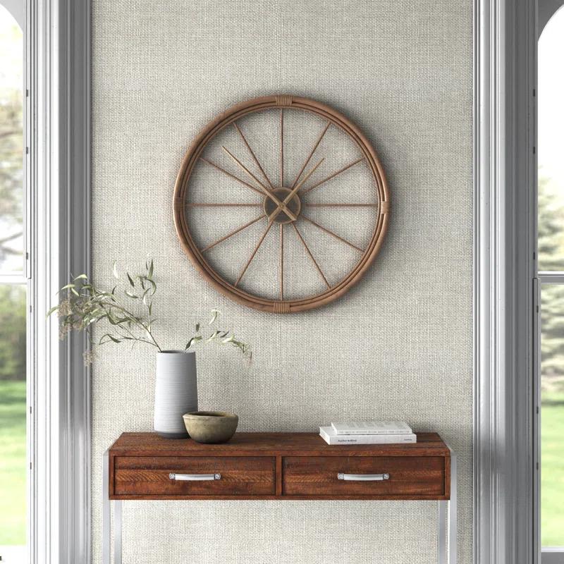 Joss & Main Gerena Oversized 30" Wall Clock