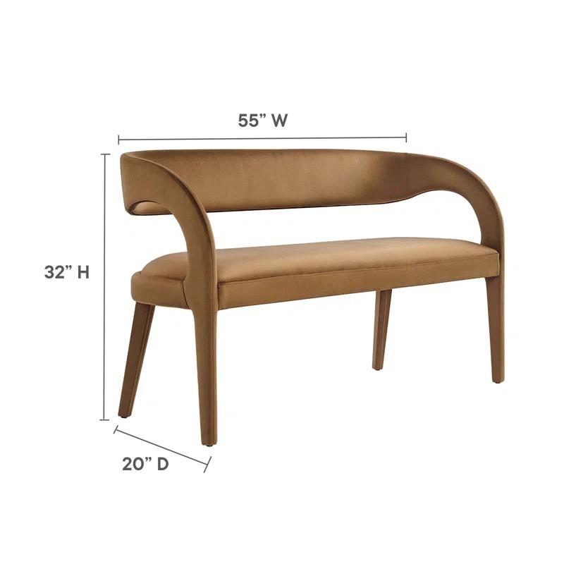 Modway Modway Pinnacle Performance Velvet Accent Bench