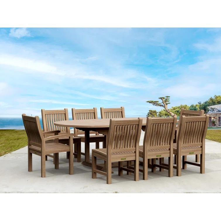 Anderson Teak Bahama 9 Piece Teak Dining Set