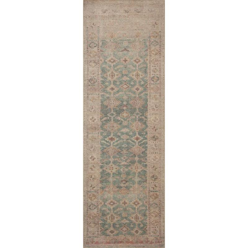 Angela Rose x Loloi Angela Rose x Loloi Aubrey Aqua / Sand Area Rug