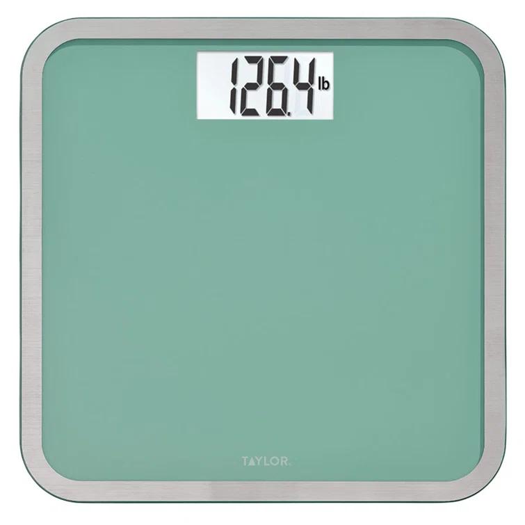 Taylor Digital Bathroom Scale, 500 Pound Capacity, Sea Foam Green & Reviews | Wayfair