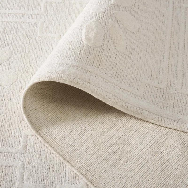Martha Stewart Rugs Martha Stewart Hand Knotted Linen Floral Rug