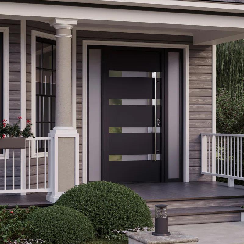 Belldinni 37.4'' x 81.5'' Steel Front Entry Doors