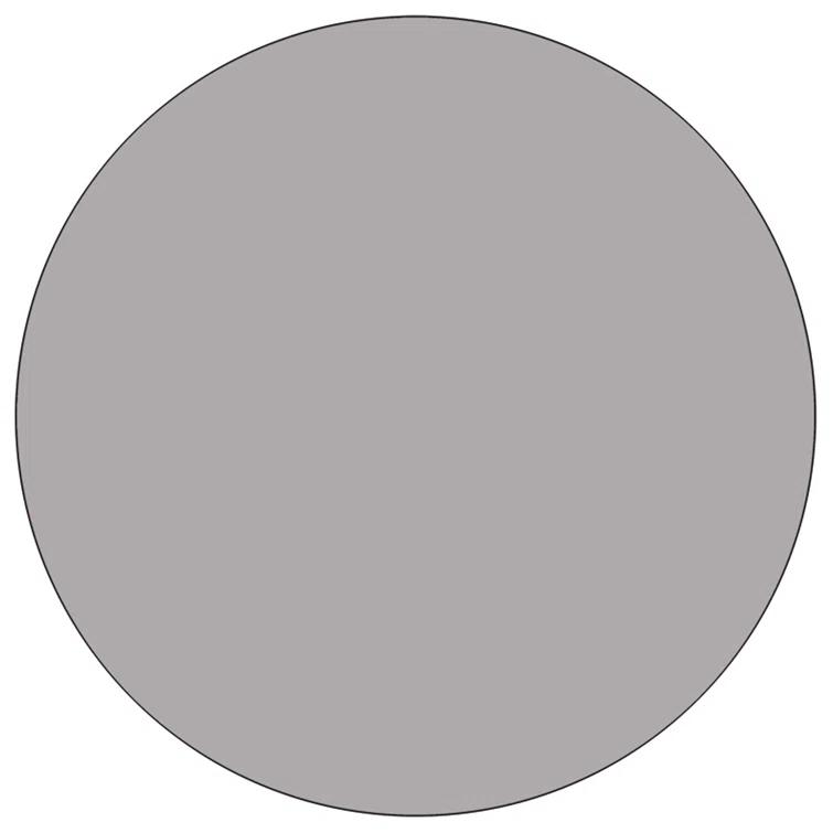 Goddard 42'' Round Thermal Laminate Activity Table - Adjustable Legs