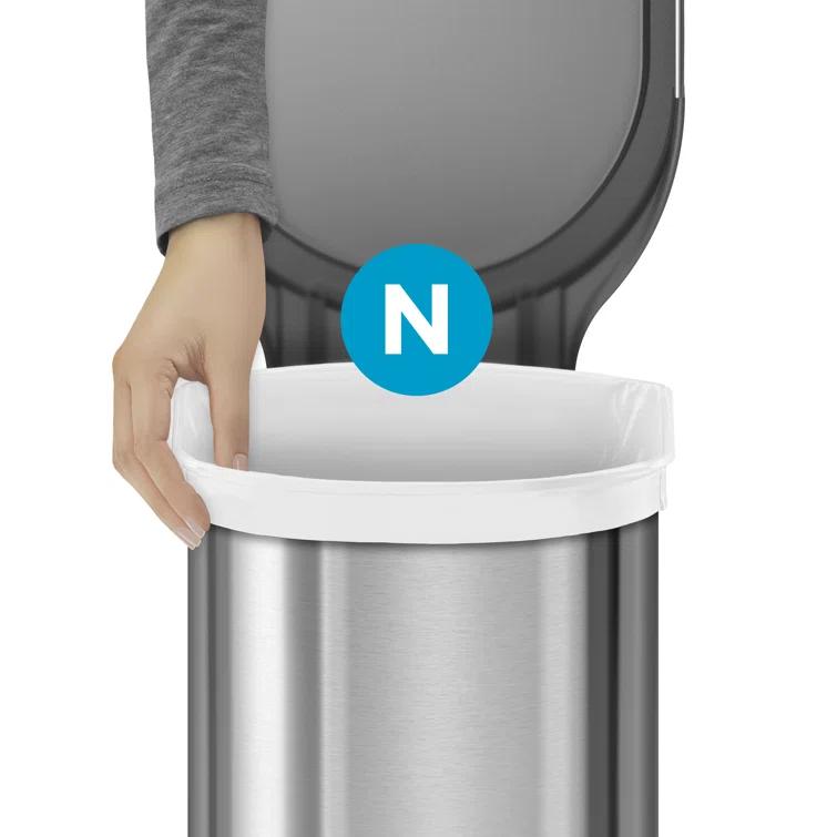 Simplehuman 45-Liter Slim Trash Can