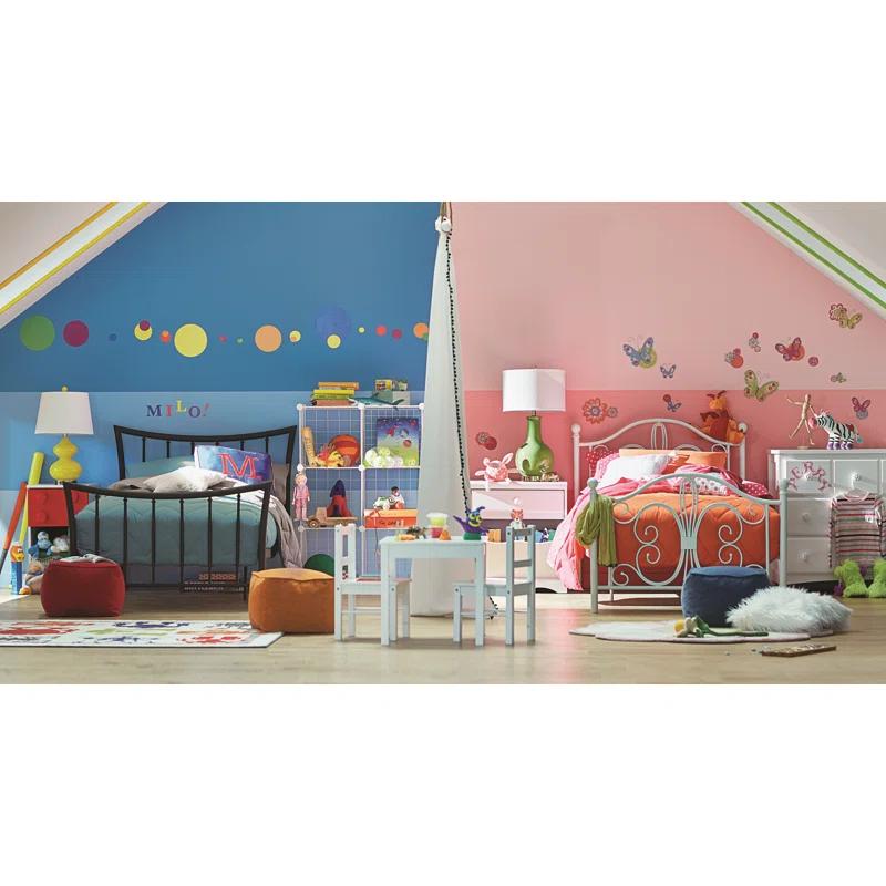 Zoomie Kids Sanchez Shapes Non-Wall Damaging Wall Decal