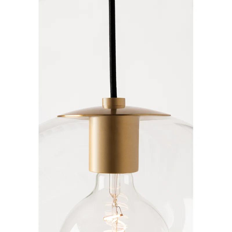 Robbie Pendant Light - Aged Brass