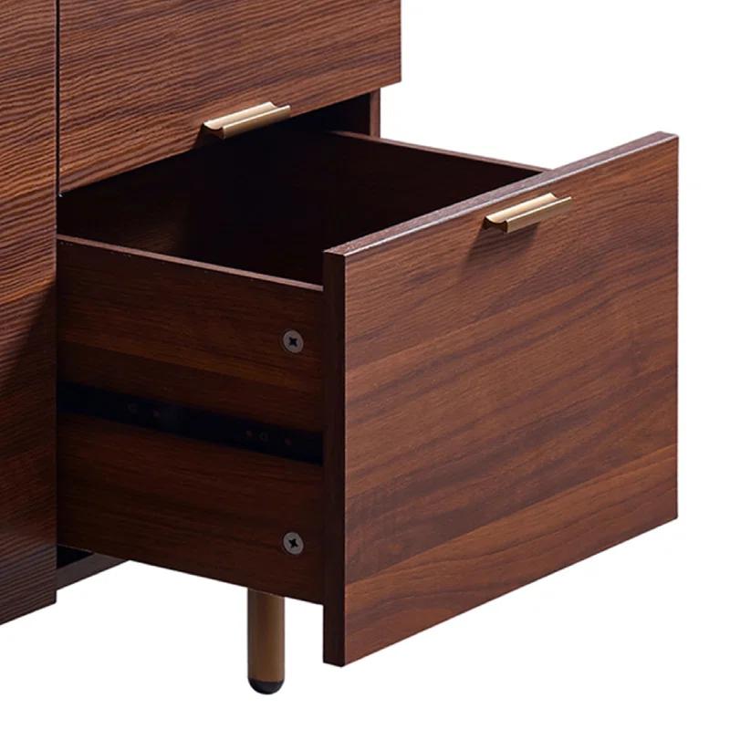 Pinecone 48" Storage Cabinet Sideboard with Marble Effect