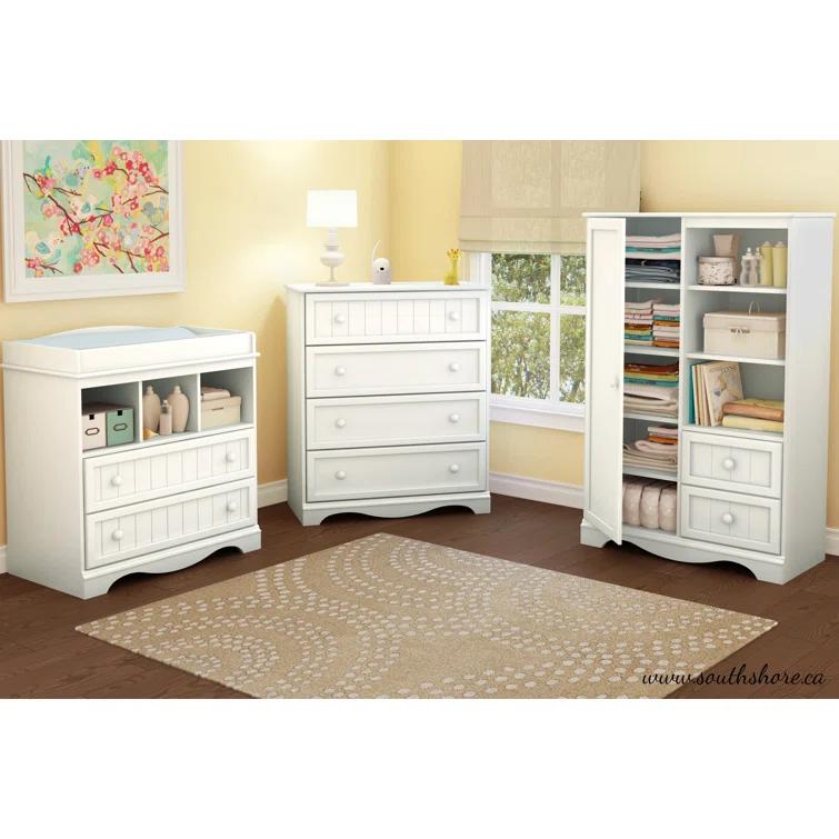 South Shore Savannah 33'' Wide Kids Armoire