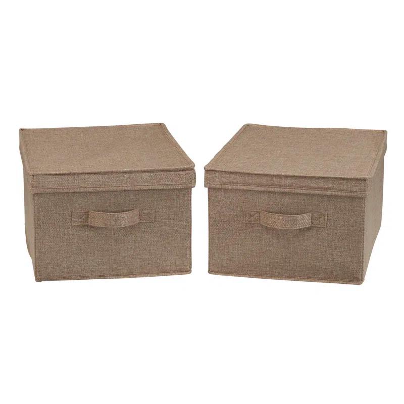 Household Essentials Household Essentials Fabric Bin (Set of 2)