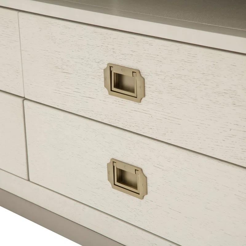 Michael Amini / Kathy Ireland Home Designs Menlo Station Solid Wood TV Stand for TVs up to 88"