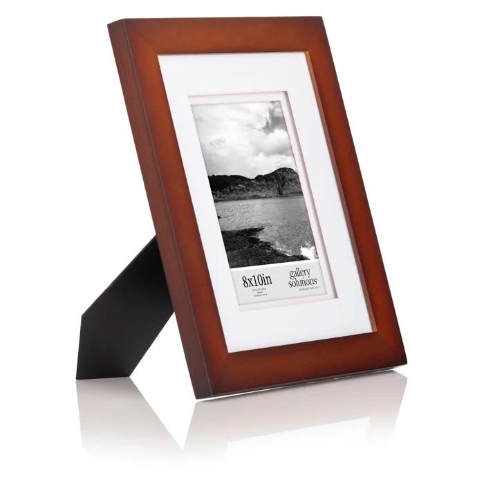 Gallery Solutions Gallery Solutions Wall Mount Or Tabletop Double Airfloat  Mat Picture Frame