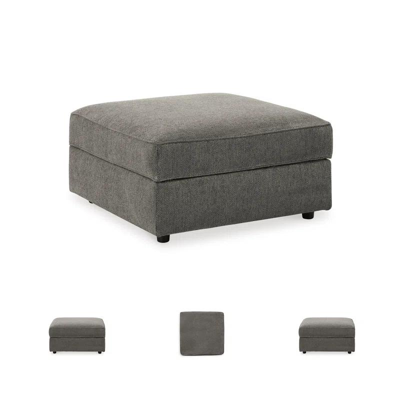 Latitude Run® Orleanne Upholstered Ottoman