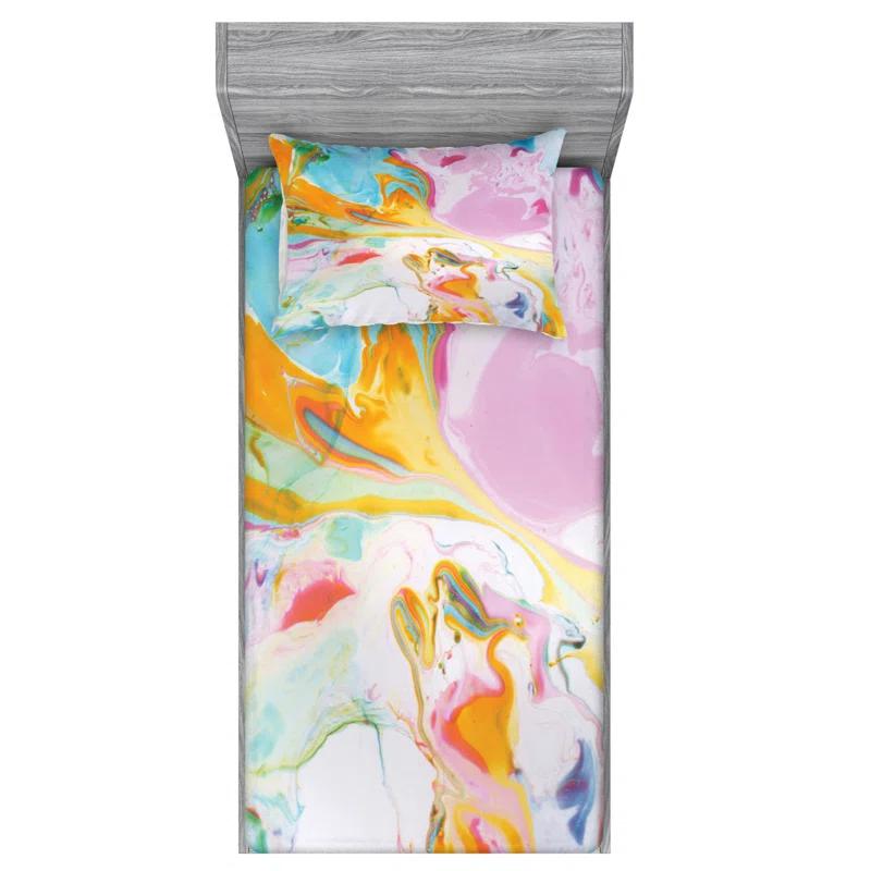 Microfiber Abstract Sheet Set