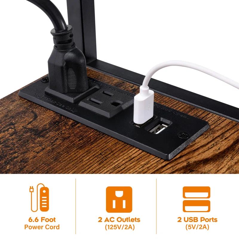 TC-HOMENY 28'' H x 23.5'' W Printer Stand