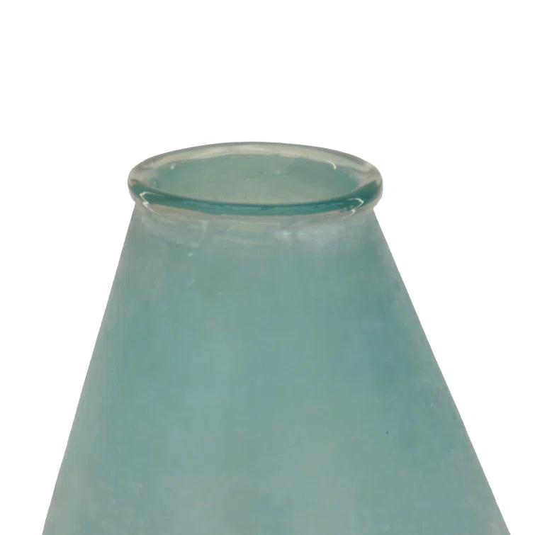 HGTV Home Collection Handmade Glass Table Vase