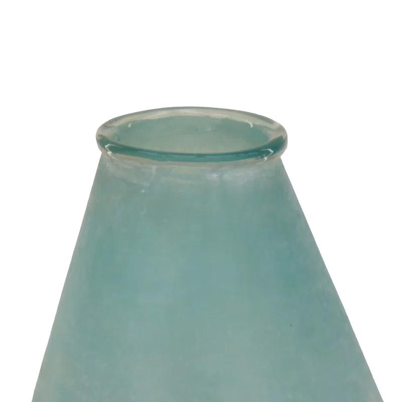 HGTV Home Collection Handmade Glass Table Vase