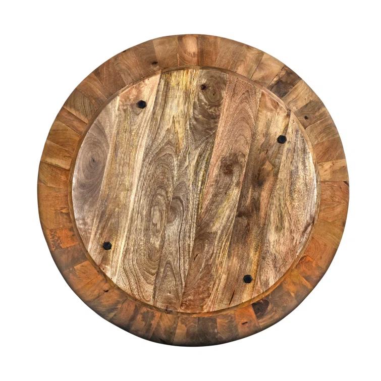 Teasdale Solid Wood Single Drum Coffee Table