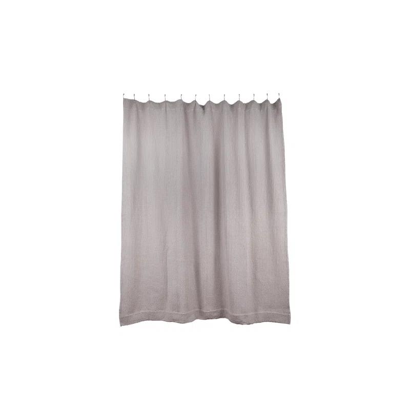 Simple Cotton Shower Curtain