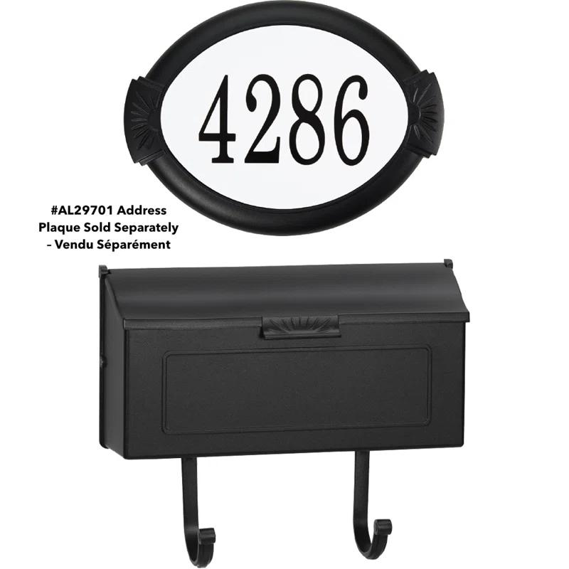 PRO-DF Cast Aluminum Wall Mounted Mailbox