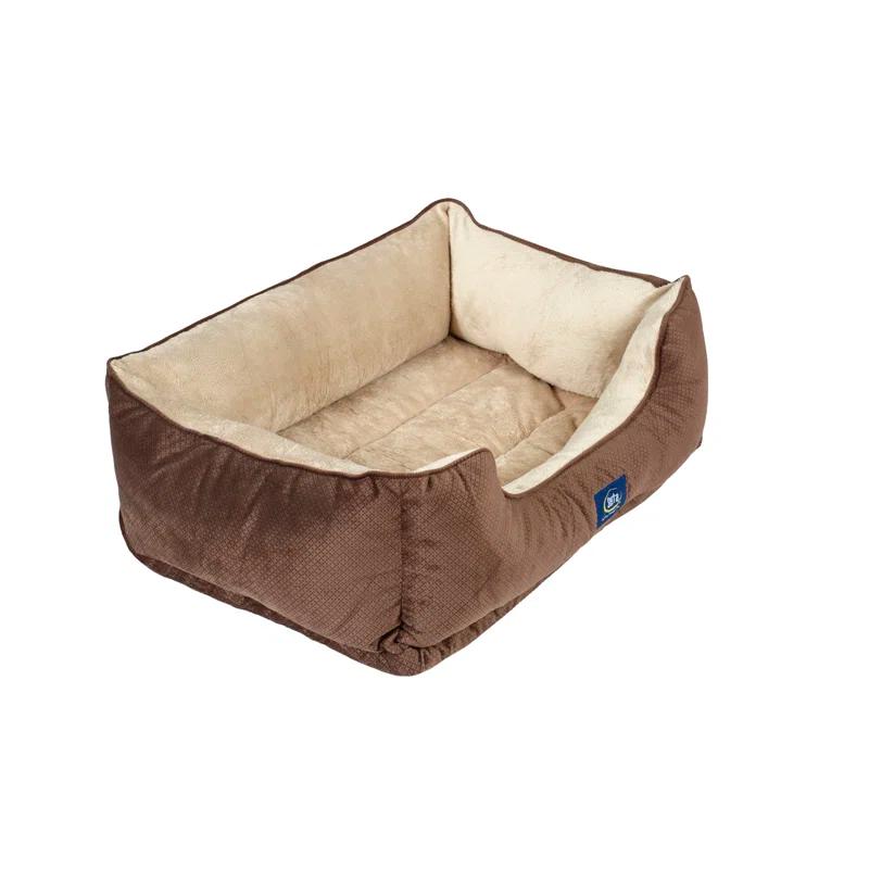 Serta Serta Ortho Cuddler Bolster Pet Bed
