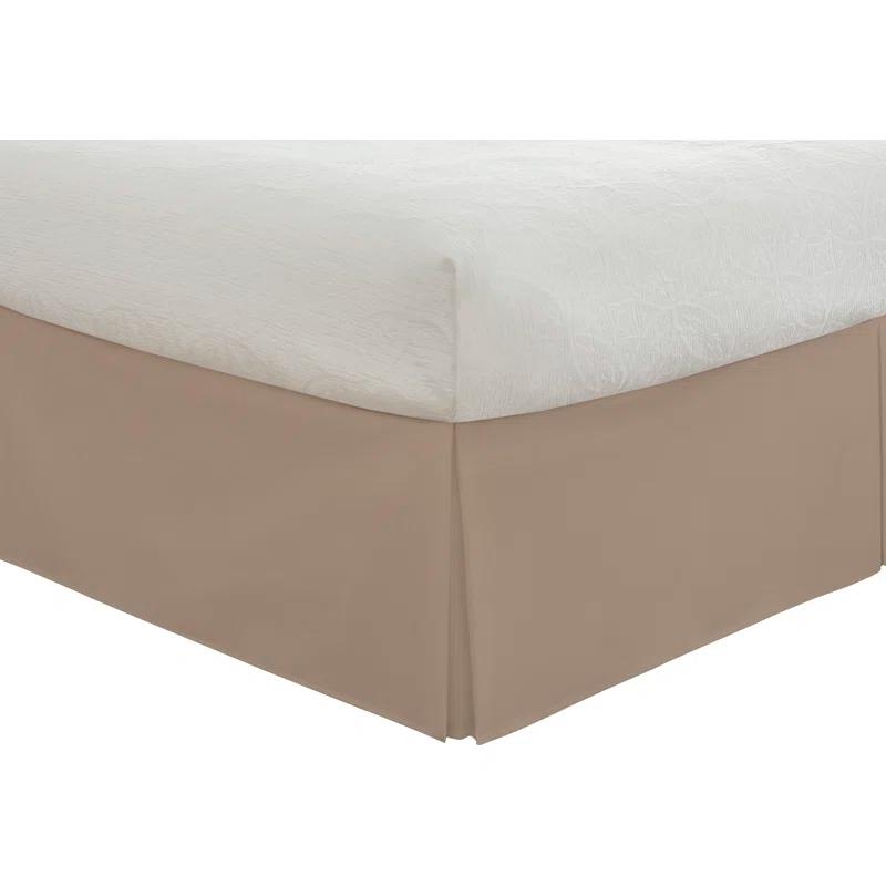 Fresh Ideas Pleated Wrinkle Resistant Wrap Around Bed Skirt