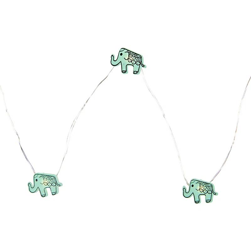 Northlight Seasonal 10-Count LED Elephant Fairy Lights - Warm White