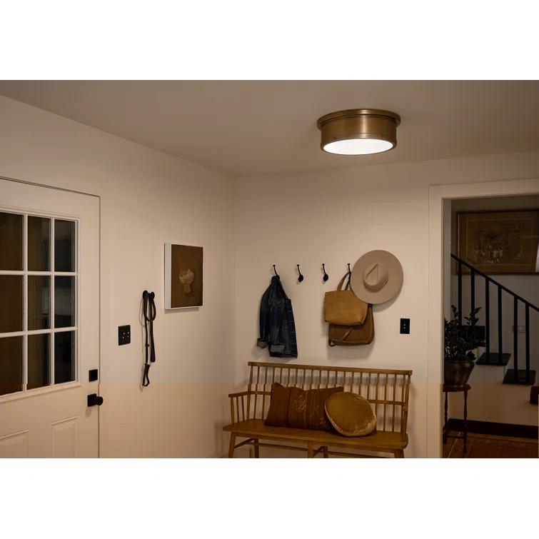 Everly Quinn Zhazira Flush Mount