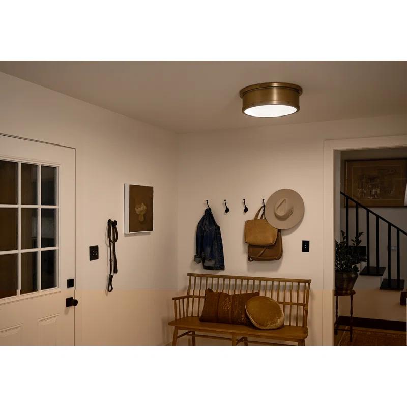 Everly Quinn Zhazira Flush Mount