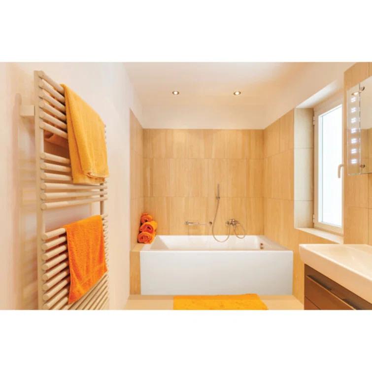 Hydro Systems Designer Sydney 60" x 30" Alcove Soaking Acrylic Bathtub SYD6030ATO-WHI-LH-WOV.PN