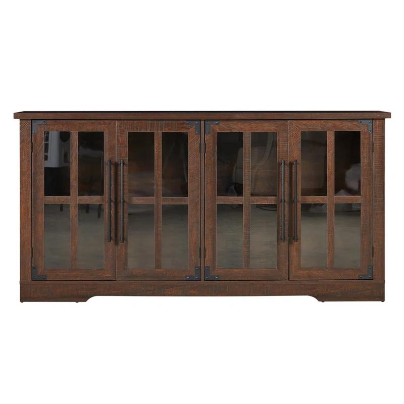 Lark Manor™ Pfarr 63" Wide Sideboard with glass doors