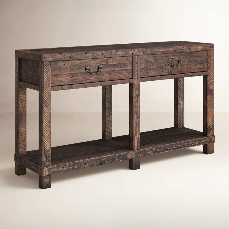 Alexandra 55'' Solid Wood Console Table