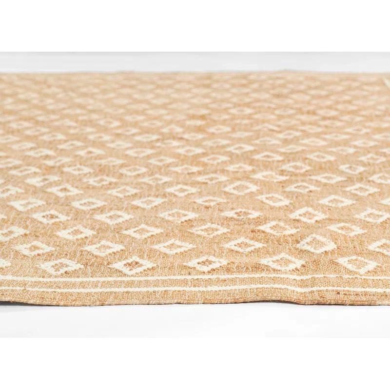 Erin Gates by Momeni Orchard Tiny Diamond Natural Hand Woven Wool and Jute Area Rug