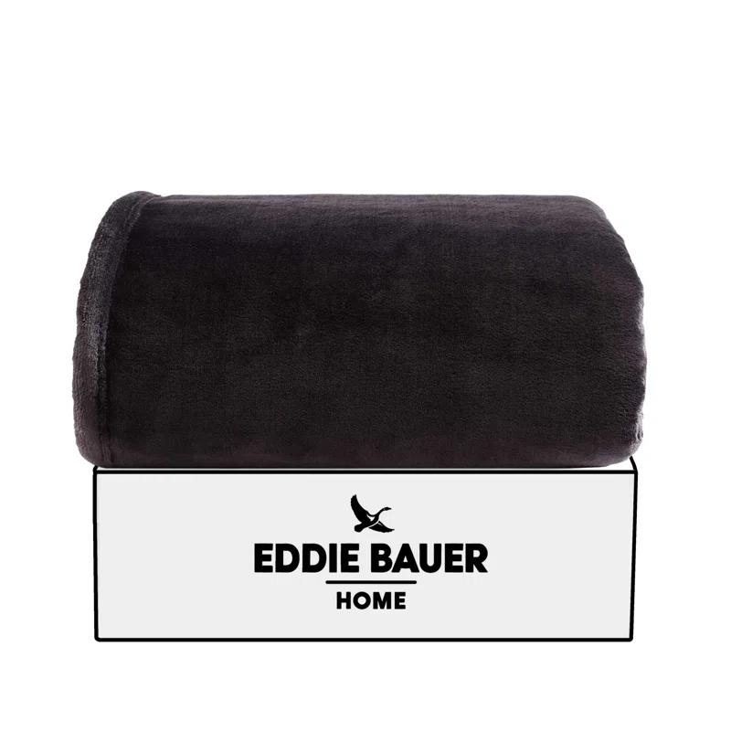 Eddie Bauer Eddie Bauer Ultra Lux Plush Solid Throw Blankets