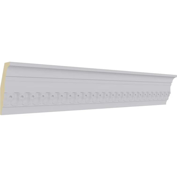 Ekena Millwork 3 1/8"H x 1 1/2"P x 3 1/2"F x 94 1/2"L Raynor Crown Moulding