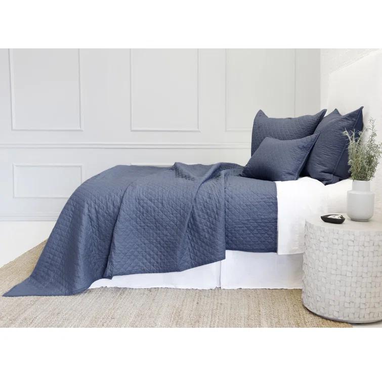 Hampton Quilted Sham by Pom Pom at Home - Cream / Standard