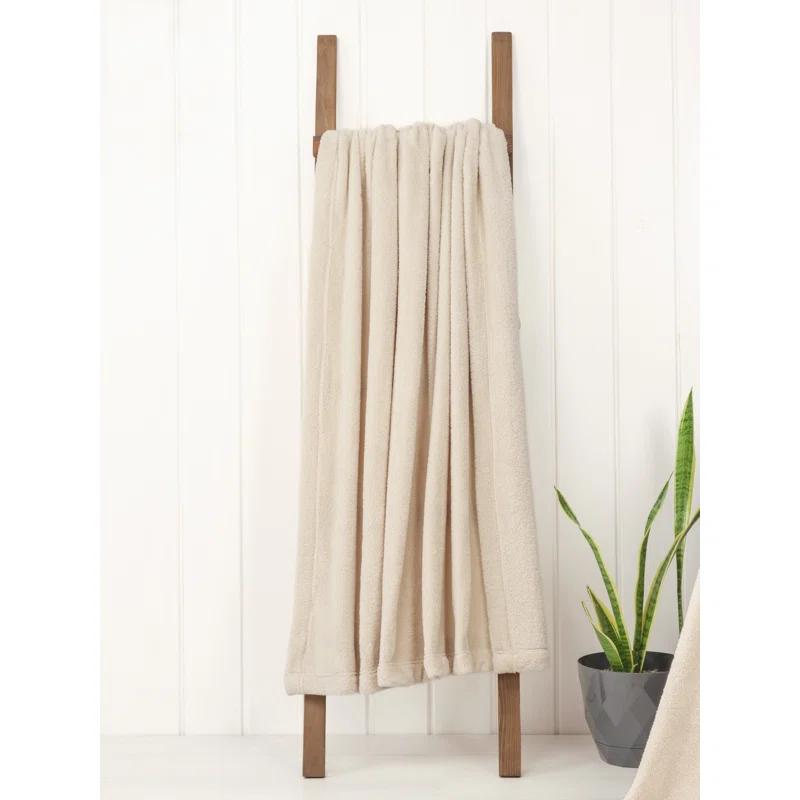 American Soft Linen Edison Knitted Throw Blanket