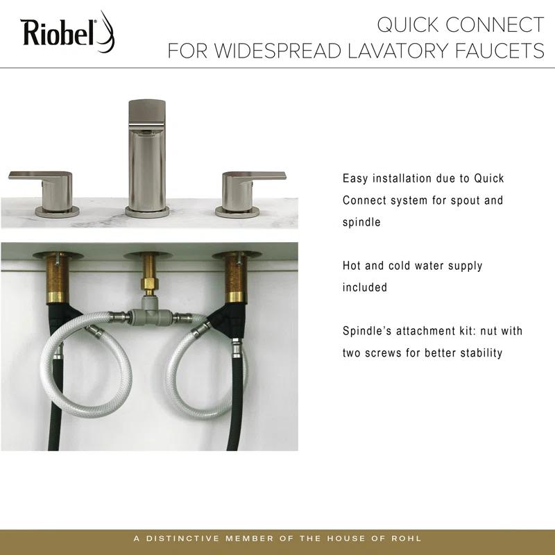 Riobel VY08C Venty Widespread Lavatory Faucet