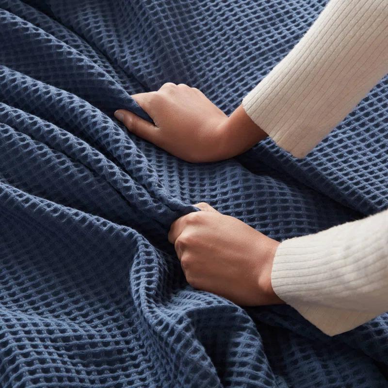 Waffle Weave Cotton Blanket