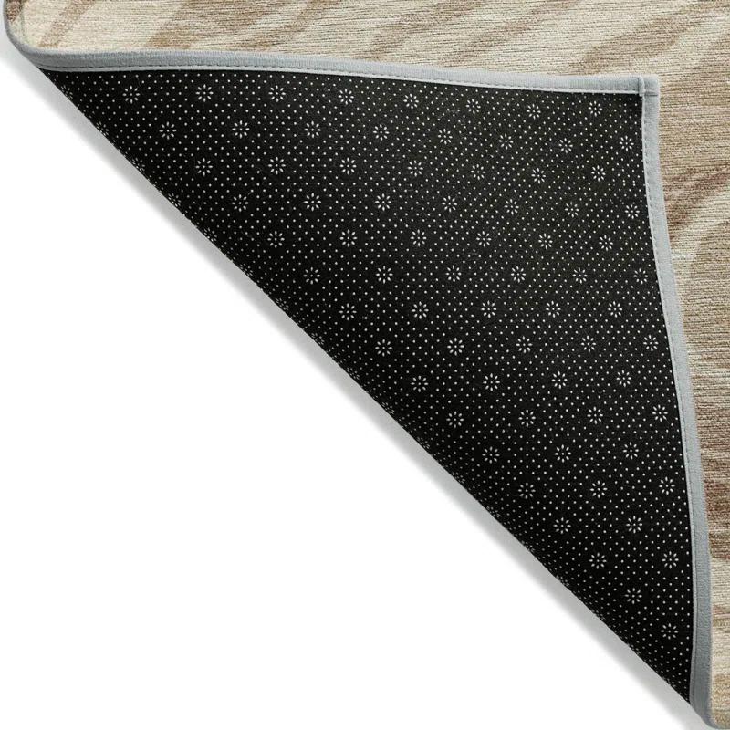 Machine Washable Indoor/Outdoor Chayden ACN1051 Beige Rug