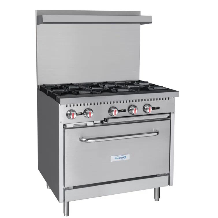 KoolMore KoolMore 36'' W Single Oven Commercial Gas Range