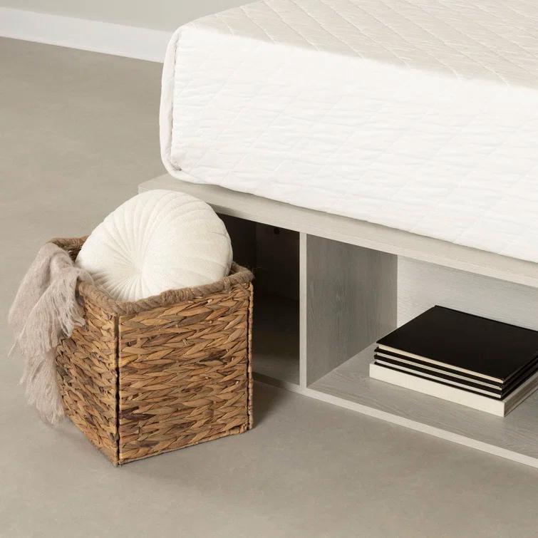 South Shore Prairie Storage Bed With Baskets