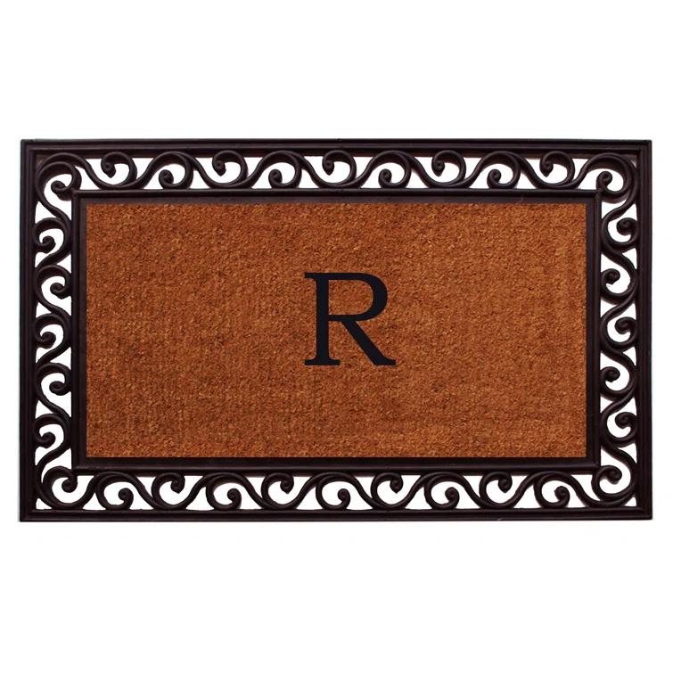 Home & More Personalizable Non-Slip Outdoor Doormat
