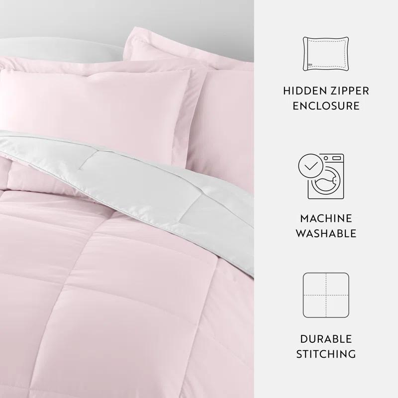 Becky Cameron Reversible Down-Alternative Comforter Bedding Set